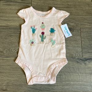 Carters Cactus Onesie NWT 6M